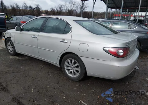 2004 Lexus Es 330 z USA, uszkodzony, nr VIN JTHBA30G345051777